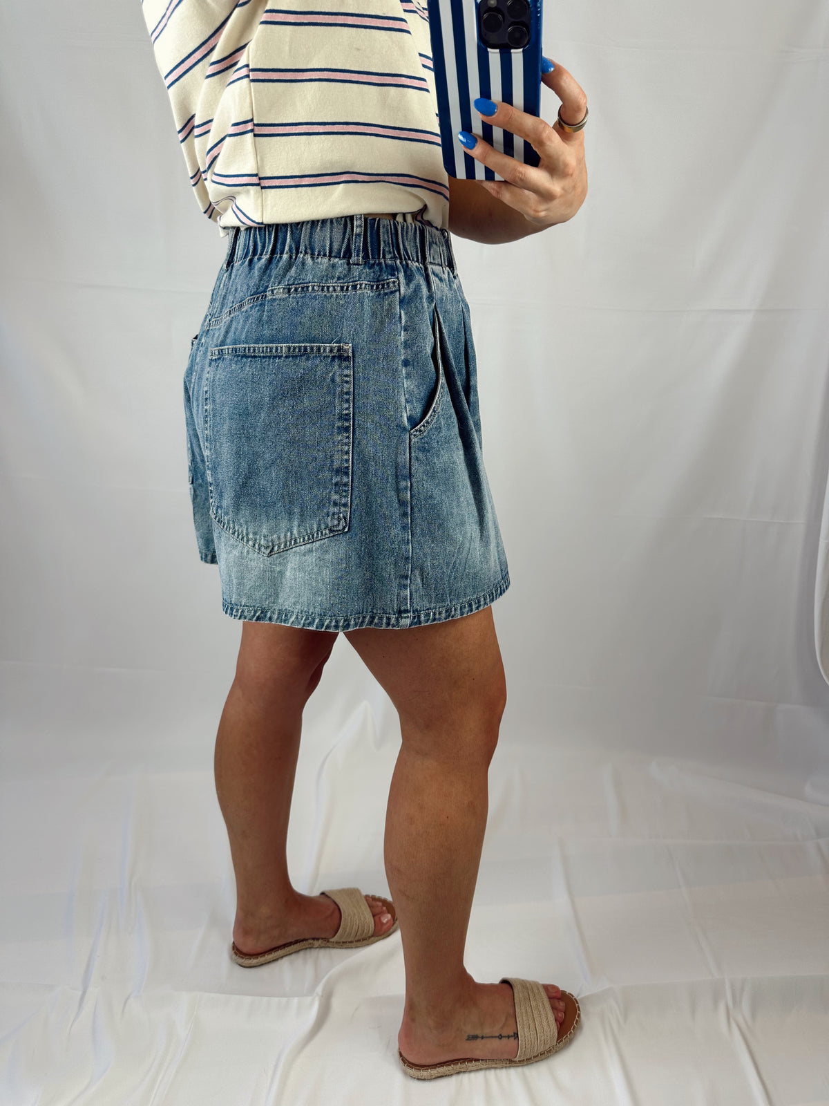 Free Move Denim Shorts