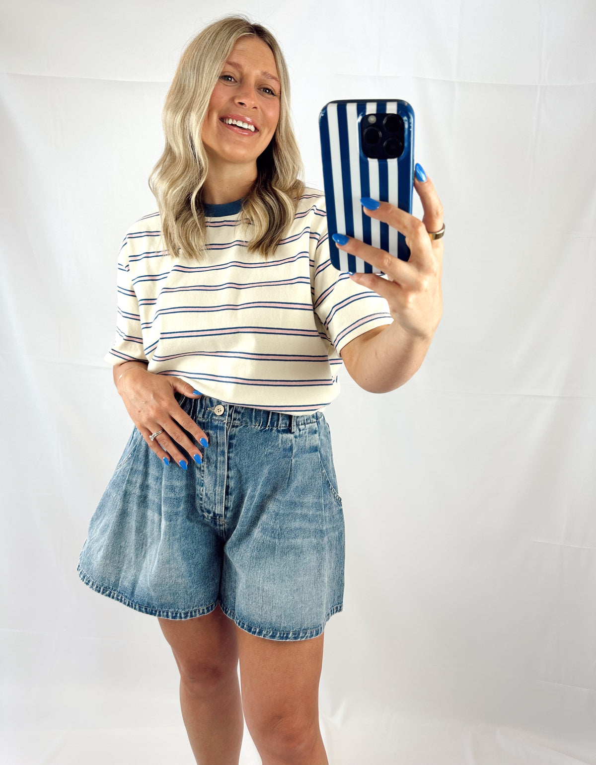 Sunday Blue Top