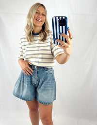 Sunday Blue Top