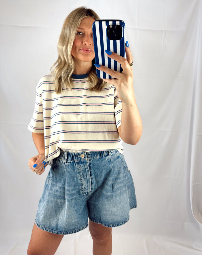 Sunday Blue Top