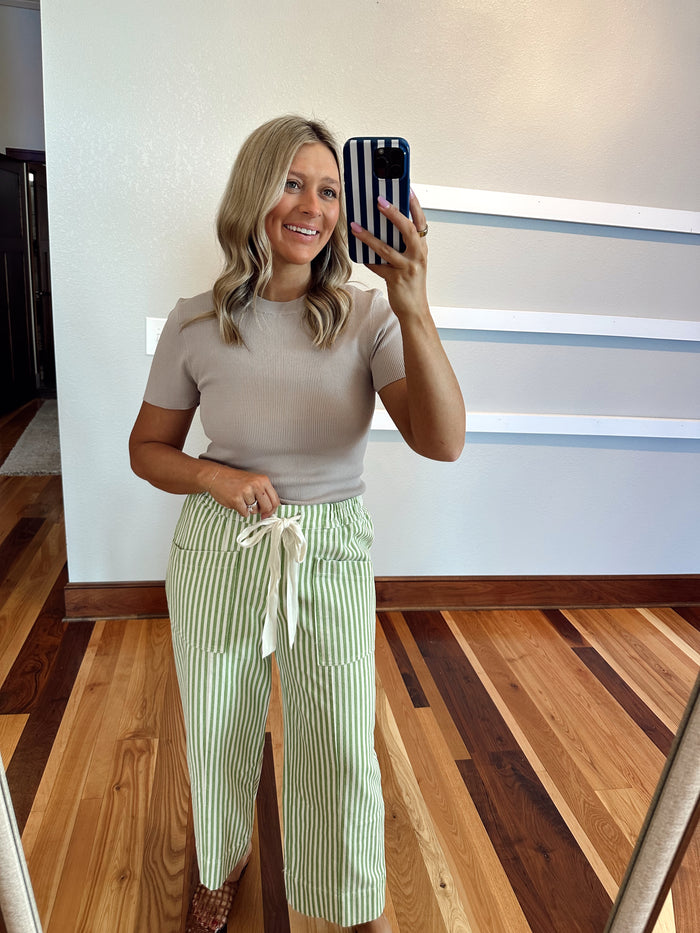 Ivy Wide Leg Drawstring Pants