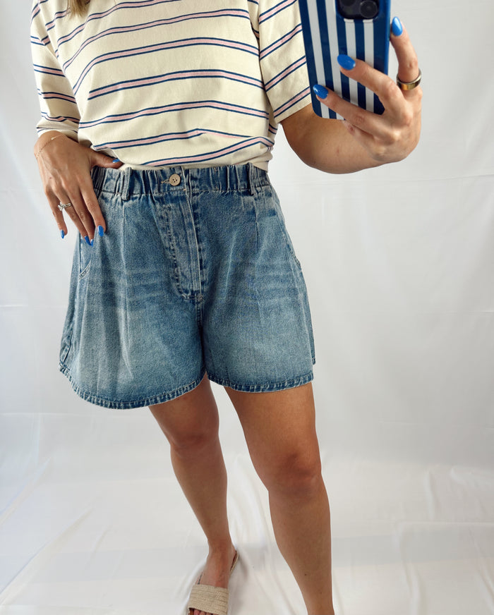 Free Move Denim Shorts