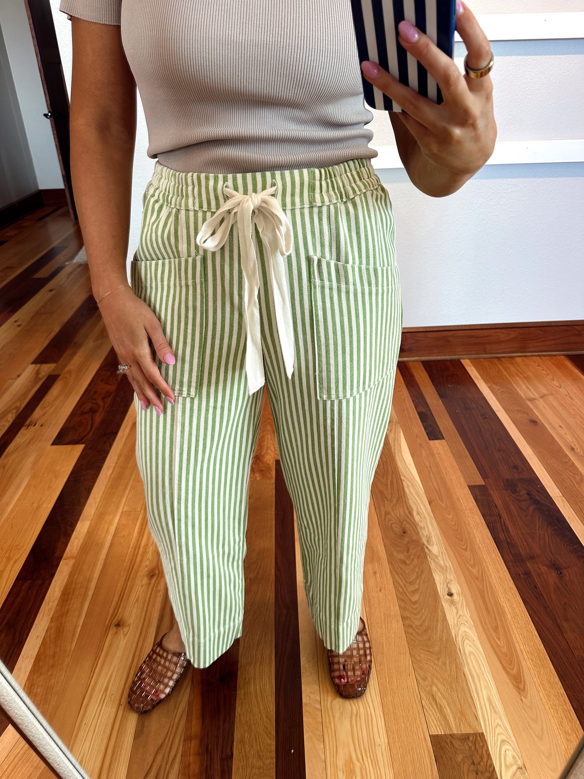 Ivy Wide Leg Drawstring Pants