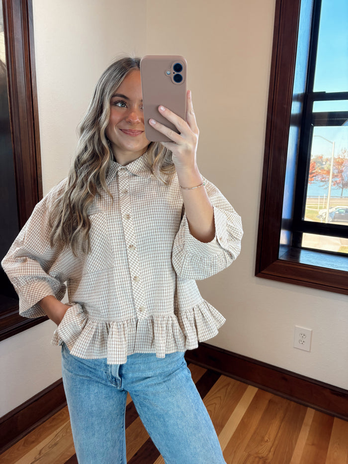 Morning Cotton Blouse